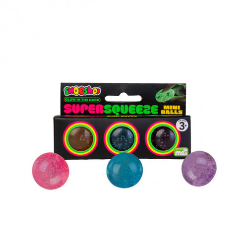 Smooshos Super Squeeze Glow In The Dark Mini Ball