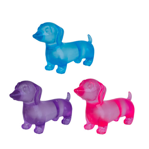 Smooshos Super Squeeze Glow In The Dark Dachshund
