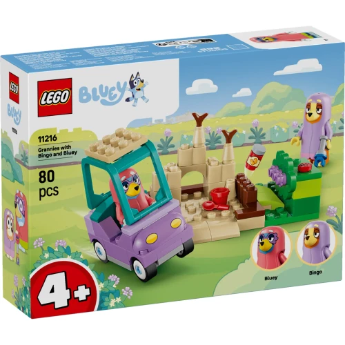 Lego Bluey - Grannies With Bingo and Bluey