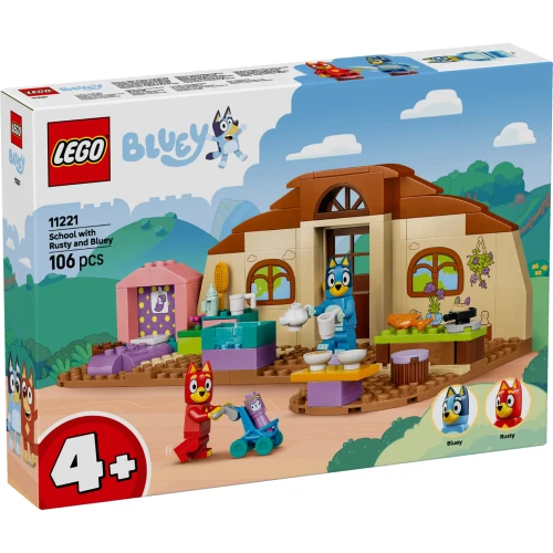 Lego Bluey - School With Rusty and Bluey