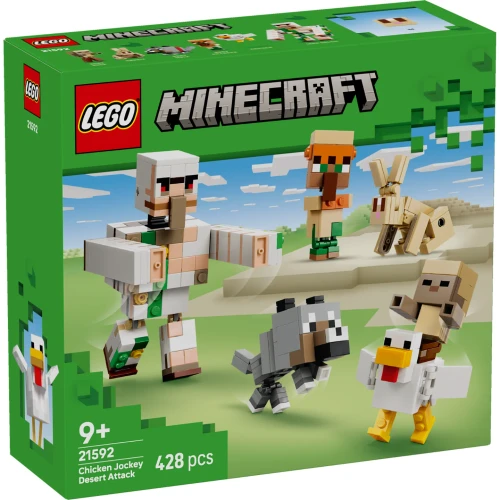 Lego Minecraft - Chicken Jockey Desert Attack