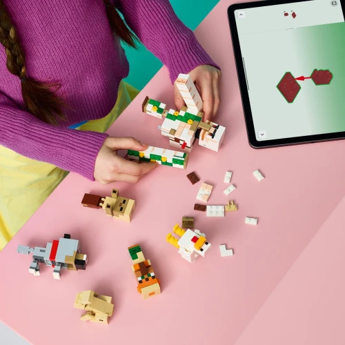 Lego Minecraft - Chicken Jockey Desert Attack Lego Minecraft - Chicken Jockey Desert Attack