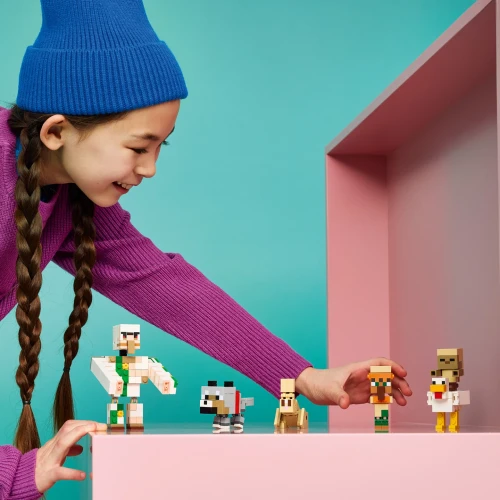 Lego Minecraft - Chicken Jockey Desert Attack Lego Minecraft - Chicken Jockey Desert Attack