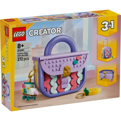 Lego Creator - Art Fashion Bag with Storage Lego Creator - Art Fashion Bag with Storage