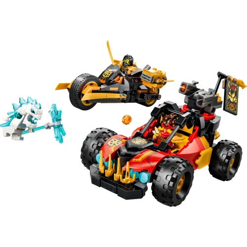 Lego Ninjago - Kai and Coles Combiner Vehicles Lego Ninjago - Kai and Coles Combiner Vehicles