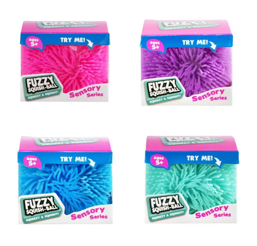Trend Hub Fuzzy Squish-Ball (Assorted Colours)
