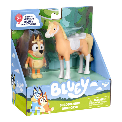 Bluey Series 15 Basic Vehicle - Dragon Mum and Horse