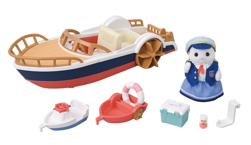 Sylvanian Families Seal Sailors Leisure Boat