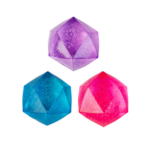 Smooshos Super Squeeze Polyhedron Glow in the Dark