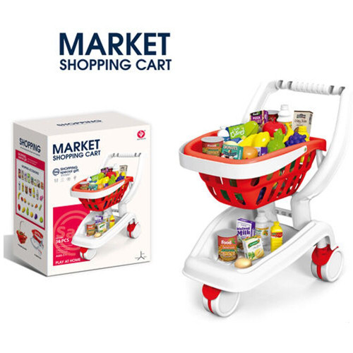 Shopping Cart Playset 36 Pieces Shopping Cart Playset 36 Pieces