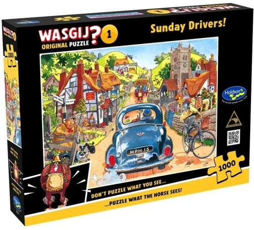 Wasgij? Original #1 Sunday Drivers! 1000Piece Puzzle