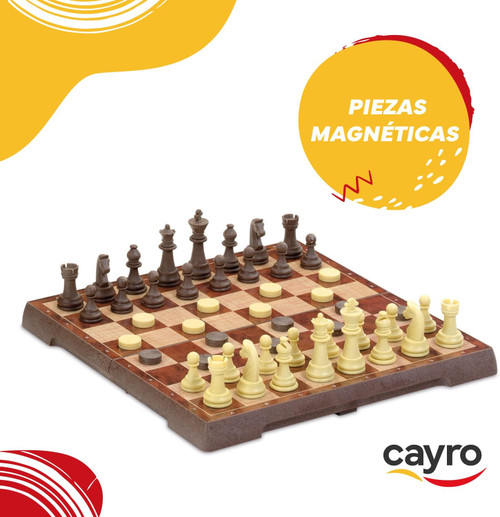 Magnetic Chess and Checkers Set Magnetic Chess and Checkers Set
