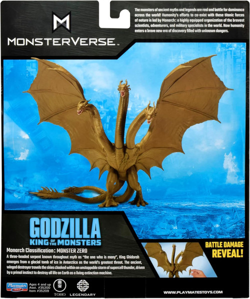 Godzilla Monsterverse 6 Inch - King Ghidora Godzilla Monsterverse 6 Inch - King Ghidora