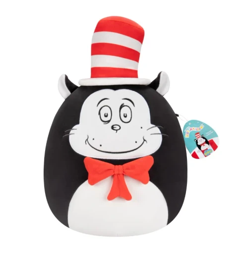 Squishmallows Dr Seuss 8 Inch Plush - Cat in The Hat