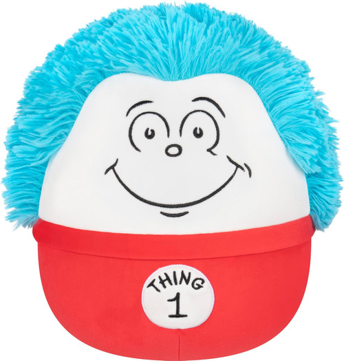 Squishmallows Dr Seuss 8 Inch Plush - Thing 1
