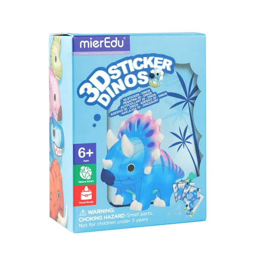 MierEdu - 3D Stickers Dino