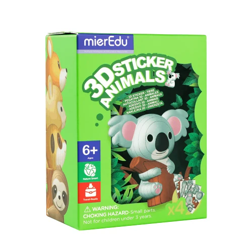 MierEdu - 3D Stickers Animal