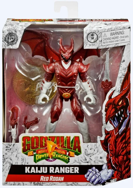 Godzilla Vs Power Rangers Kaiju Rangers - Red Rodan