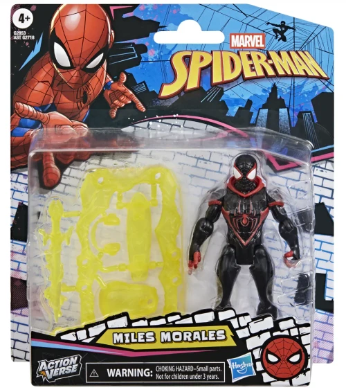 Spider-Man Action Verse Figure with Gear - Miles Morales