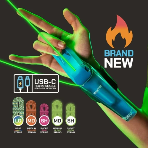 ZipString Aracna Glow In The Dark Web Shooter ZipString Aracna Glow In The Dark Web Shooter