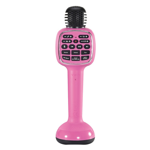 Vtech Karaoke Lights Mic - Dark Pink Vtech Karaoke Lights Mic - Dark Pink