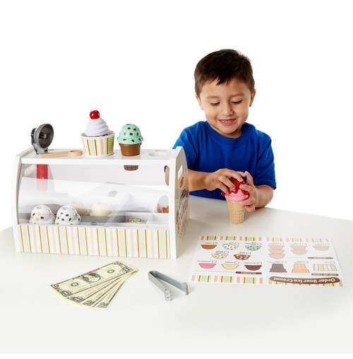 Melissa & Doug Scoop and Serve Ice Cream Counter Melissa & Doug Scoop and Serve Ice Cream Counter