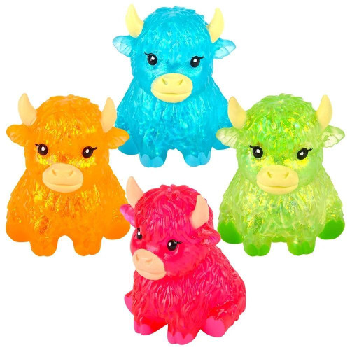 Squishy Translucent Highland Cows (8cm)