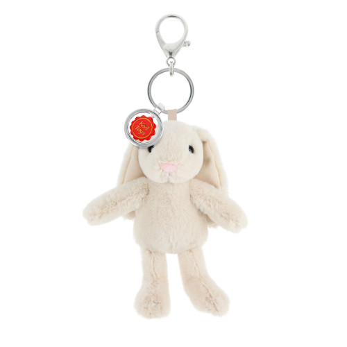 Enchantered World Bag Charm Bunny Cream (14cm)