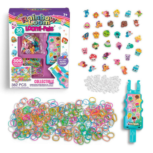 Rainbow Loom - Loomi-Pals Bracelet Kit (Auto Loom 382pcs) Rainbow Loom - Loomi-Pals Bracelet Kit (Auto Loom 382pcs)