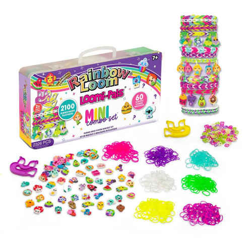 Rainbow Loom -Loomi-Pals Mini Combo Case (2326pcs)