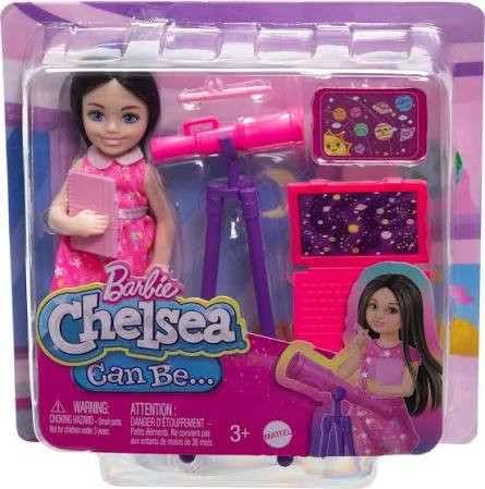 Barbie Family & Friends Chelsea Astronomer with Accessories