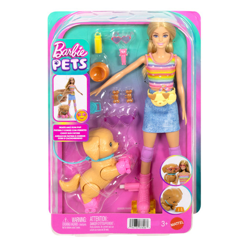 Barbie Skate and Run Pup with Accessories