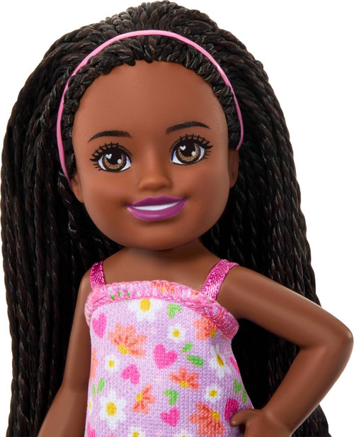 Barbie - Club Chelsea Doll Brunette W/ Flower Dress Barbie - Club Chelsea Doll Brunette W/ Flower Dress