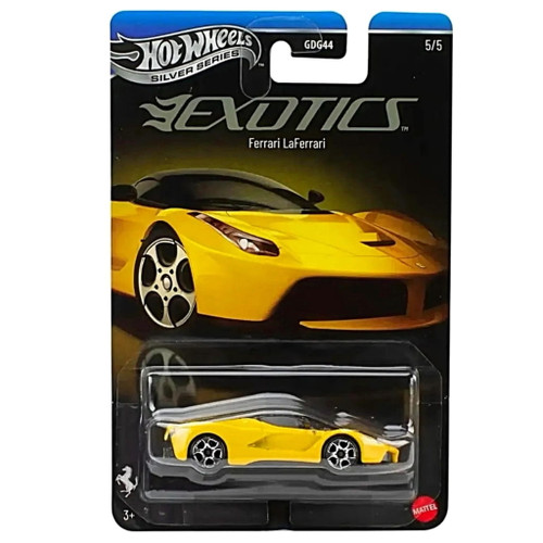 Hot Wheels Silver Series Exotics - Ferrari LaFerrari