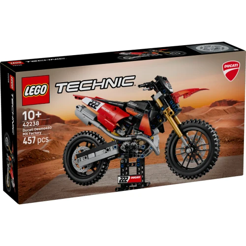 Lego Technic - Ducati Desmo450 MX Factory Motorcycle)