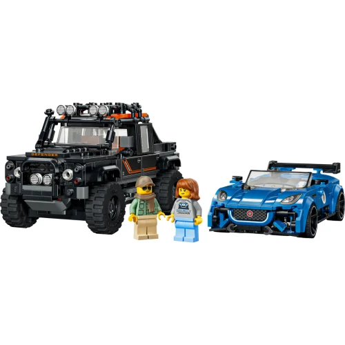 Lego Speed Champions Jaguar Project 7 & Land Rover Defender Lego Speed Champions Jaguar Project 7 & Land Rover Defender