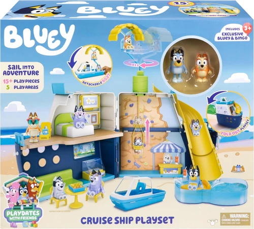 Bluey Cruise Ship Playset