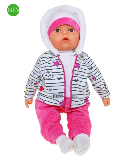 Baby Doll Isabella Bright Pink Outfit