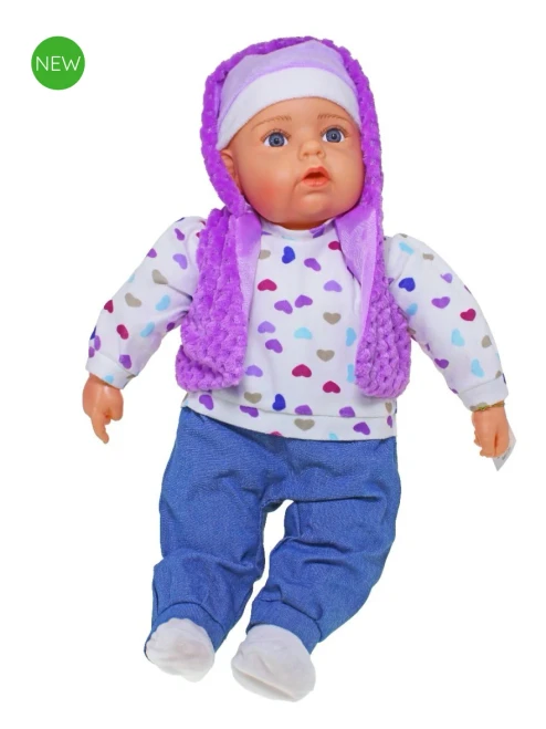 Baby Doll Sofia Purple Outfit