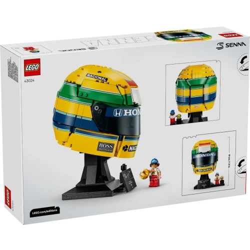 Lego Icons - Ayrton Senna Helmet Lego Icons - Ayrton Senna Helmet