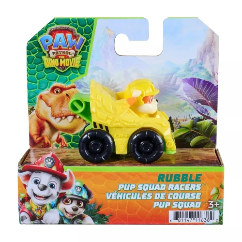 Paw Patrol The Dino Movie Pup Squad Racers - Rubble