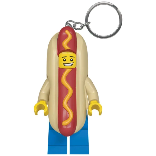 Lego Character Keychain Light - Hot Dog