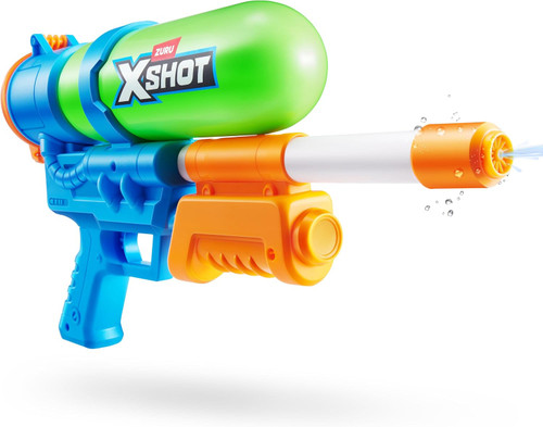 Zuru X-Shot Fast Fill Retro Blaster - Blue and Green