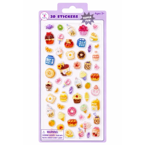 3D Stickers Foodie
