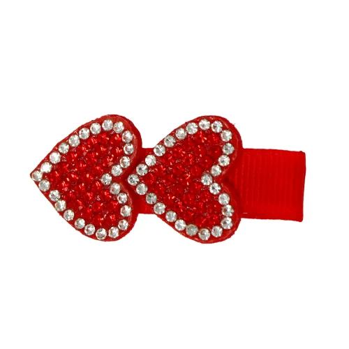 Twinkling Heart Hairclips