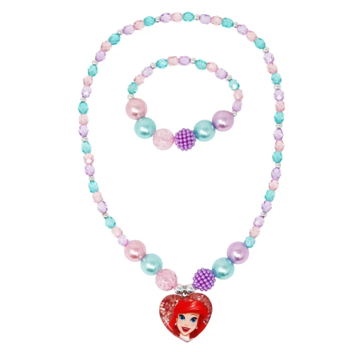 Disney Princess - Ariel Necklace & Bracelet Set