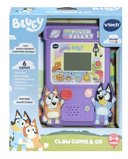 VTech Bluey Claw Game & Go