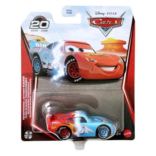 Disney Pixar Cars - Transforming Lightning McQueen (Metal)