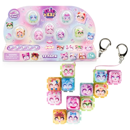 Clickeez Series 3 Bubble Pops 12 Pack 