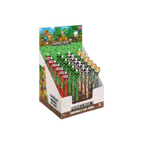 Minecraft Erasable Ink Gel Pens (Assorted)